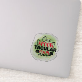 Divertido, espeluznante Pegatina de citas de Hallo