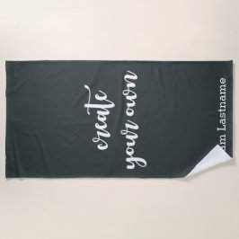 Divertido Fab Crea Tu Propia Toalla De Playa