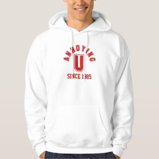 Divertido fastidioso sudadera masculina, rojo