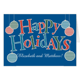 Divertido Feliz Festividades Frente Personalizado,