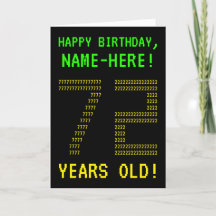 Divertido, Geeky, Nerdy ¡72 AÑOS! Tarjeta de cumpl