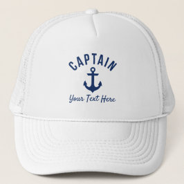 Divertido Gorra del capitán del barco de Personali