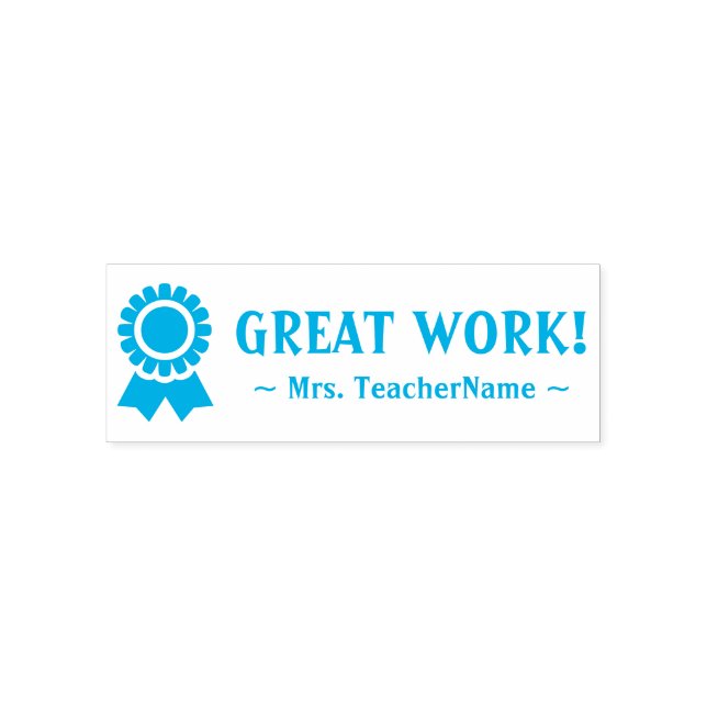 Divertido "¡GRAN TRABAJO!" Sello de caucho del asi (Diseño)