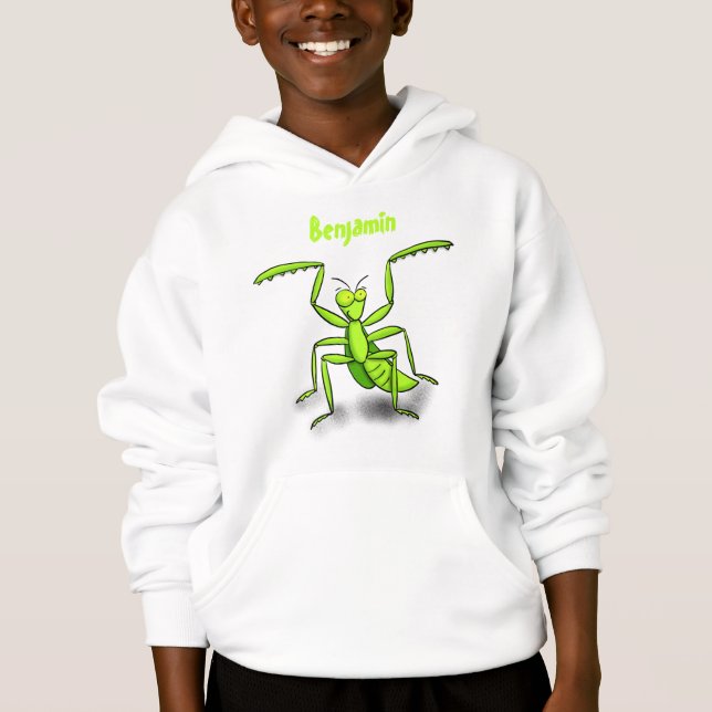 Divertido ilustracion personalizado de mantis de o (Anverso)