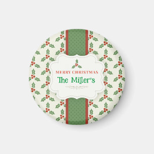 ¡DIVERTIDO! Imán de navidades - Personalizado -Aña