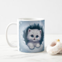 Divertido juego de tazas para gatitos en 3D - taza