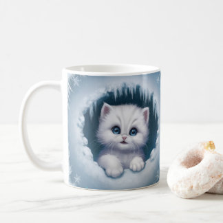 Divertido juego de tazas para gatitos en 3D - taza