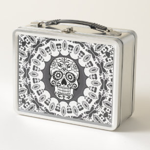 divertido Mandala Skull
