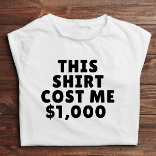 Divertido Minimalista Sarcástico Esta Camisa Cuest