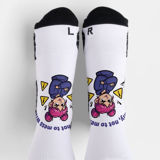 Divertido, No para Jugar con Calcetines de Mujer (Arriba)
