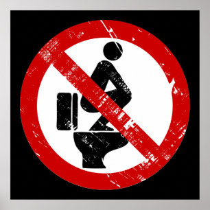 Divertido NO Pies en el Asiento ⚠ Señal Tailandesa