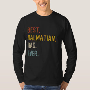Divertido papá Camisetas mejor papá dálmata Camise