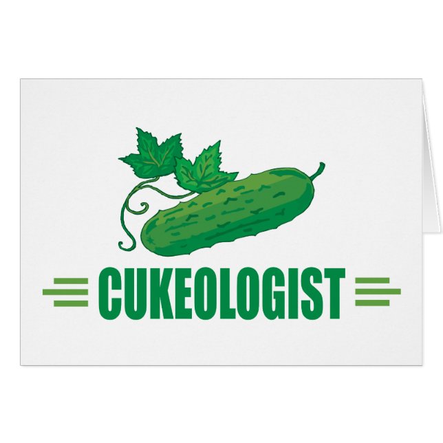 Divertido pepino (Anverso (Horizontal))