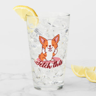 Divertido perro de Corgi medio capta esto