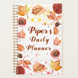 Divertido planificador diario personalizado