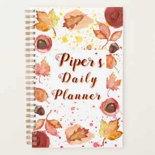 Divertido planificador diario personalizado