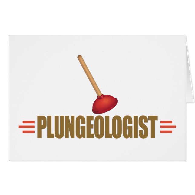 Divertido plomero (Anverso (Horizontal))