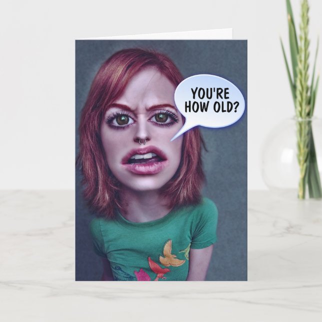 DIVERTIDO POR LA TARJETA DE CUMPLEAÑOS DE LA COLIN (Anverso)