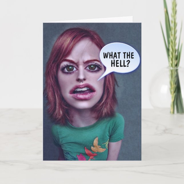 DIVERTIDO POR LA TARJETA DEL CUMPLEAÑOS DE LA COLI (Anverso)