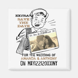 Divertido presupuesto ahorra el imán de fotos del