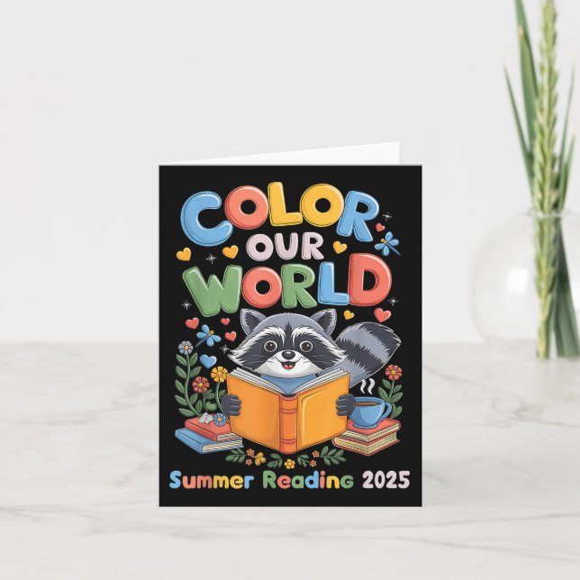 Divertido programa de lectura de verano 2025 en co (Anverso)
