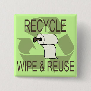 Divertido recicle el botón