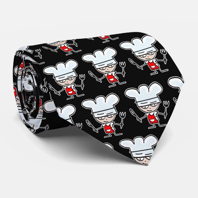 Divertido regalo de corbata de cuello de patrón de (Enrollado)