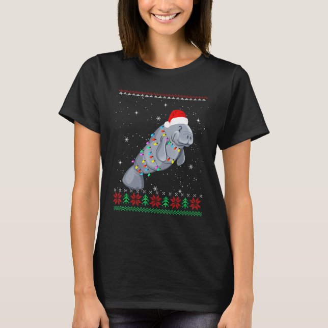 Divertido regalo de Navidades feos de la camiseta  (Anverso)
