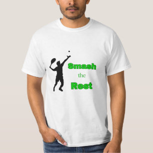 ¡DIVERTIDO! Rompe el resto - Camiseta de tenis