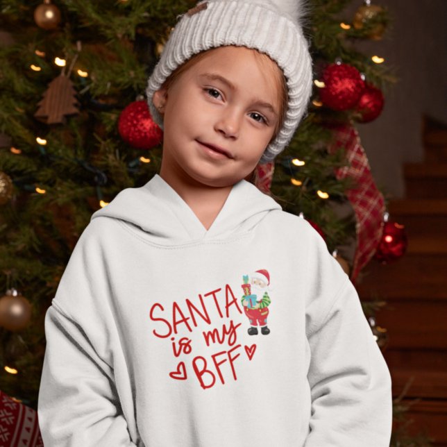 Divertido Santa es mi Navidad de BFF Negrita RedTe (Subido por el creador)