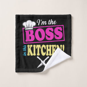 Divertido Soy El Jefe En Esta Camiseta Cocinando