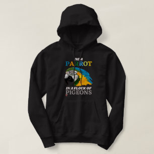 divertido sudadera con capucha "SÉ UN PARROT..."