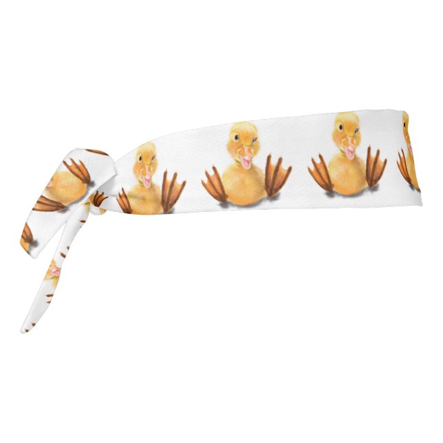 Divertido timbre con patas amarillas felices (Girar 270)