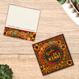 Divertido tipo Sé amable inespiritualidad tarjetas