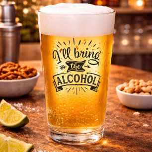 Divertido Traeré el Alcohol