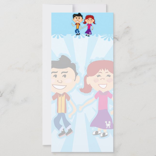 Divertidos 50 niños de Sock Hop (Anverso)