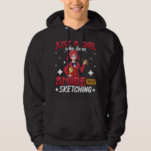 Divertidos Camisetas De Anime Sólo Un Chica Que Am