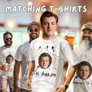 Divertidos camisetas de Birthday Boy Group Fiestas