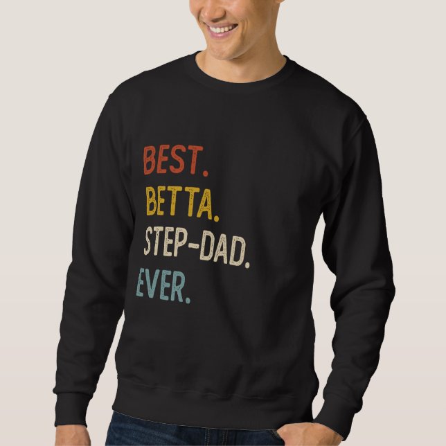 Divertidos Camisetas de papá mejor Betta Step-Dad  (Anverso)