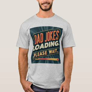 Divertidos Chistes de papá cargando camiseta - Gif