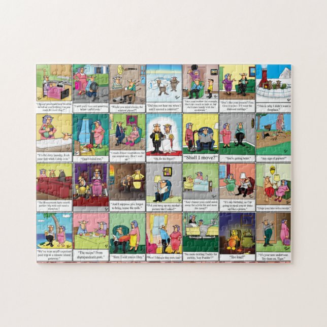 Divertidos especulaciones rompe el rompecabezas de (Horizontal)