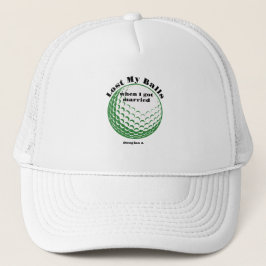 Divertidos Gorras De Golf, Perdí Mis Bolas Cuando