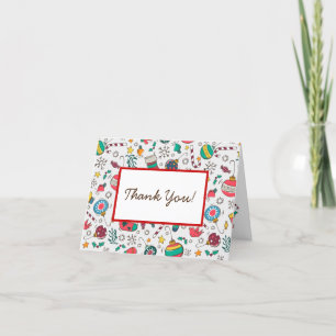 Divertidos Navidades Imprimir Notas de agradecimie