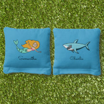 Divertidos nombres personalizados de Sirena y Tibu