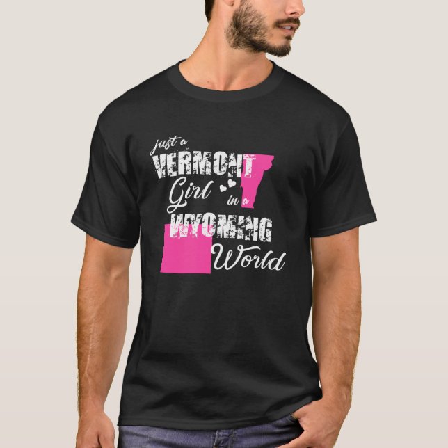 Divertidos regalos Camisetas de Vermont sólo un ch (Anverso)