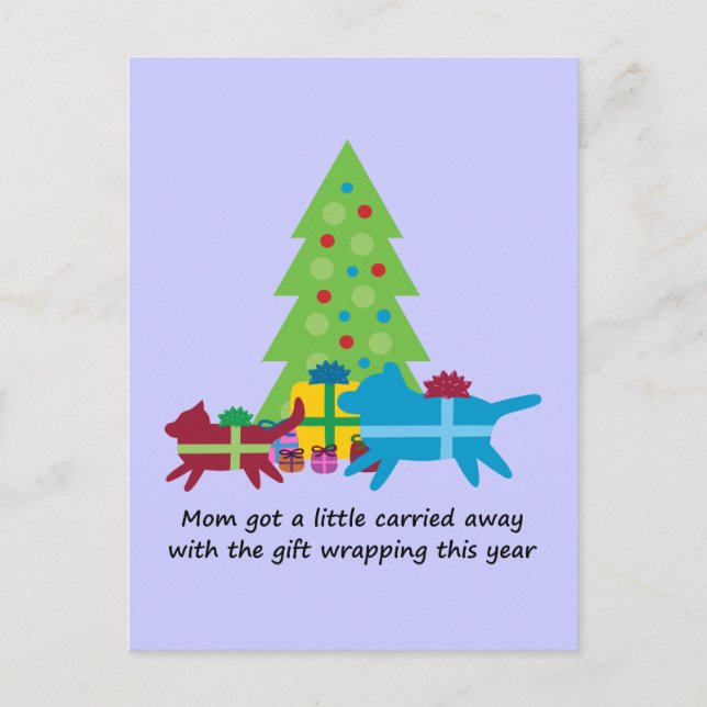 Divertidos regalos de Navidad para perros y gatos (Anverso)