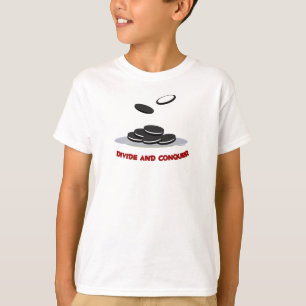 Divida y conquiste la camiseta de los niños