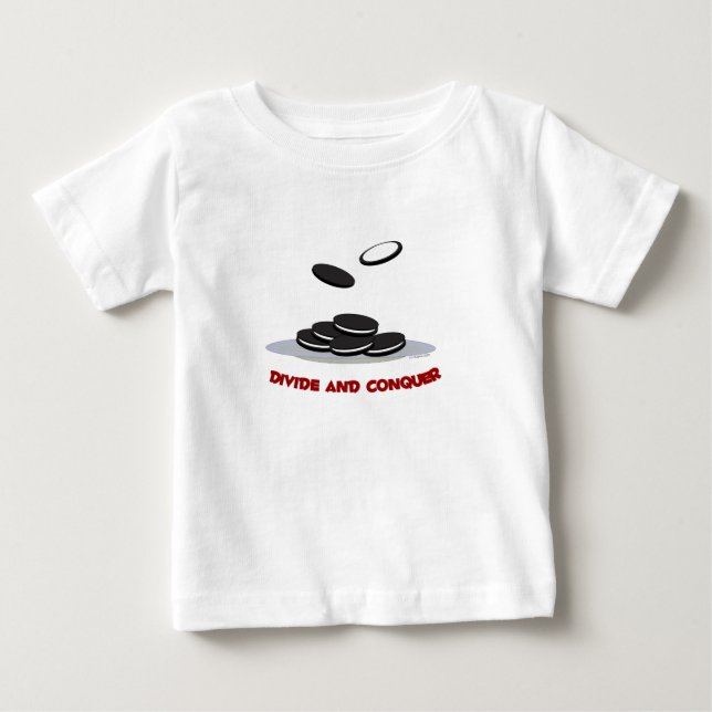 Divida y conquiste la camiseta de los niños (Anverso)