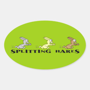 Dividiendo Pegatinas de Hares