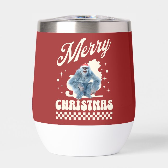 Diviértete con el Yeti de Navidad con Humor Festiv (Frente)